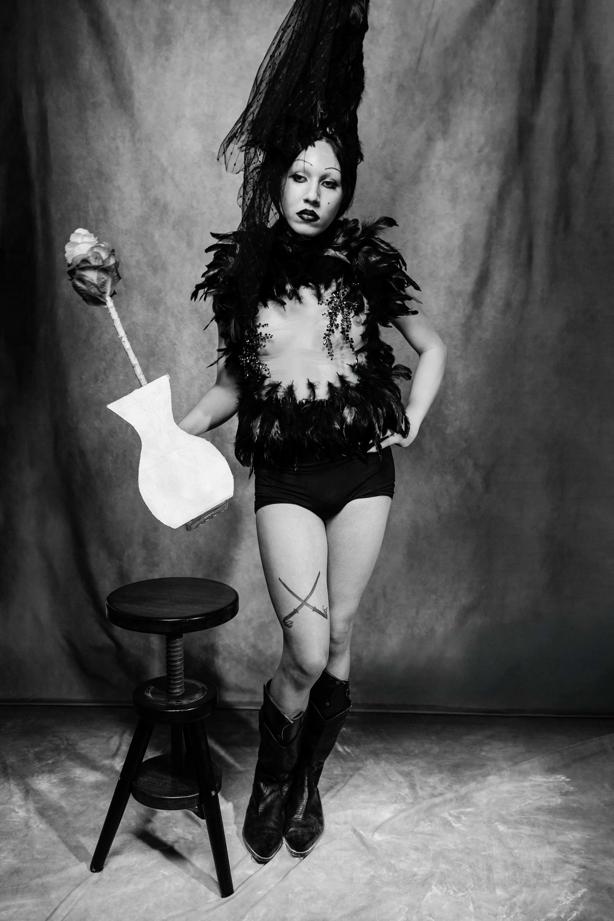 Anima Obscura, a collection by Storm Nijhuis photographed by Denise Bakker, photograph 07.