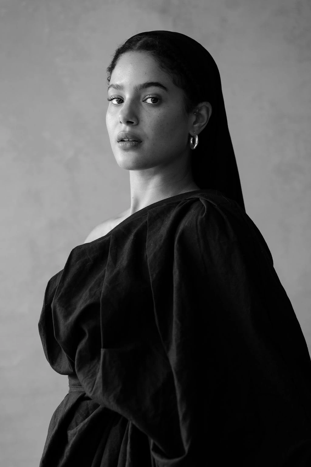 Divine Feminine, photograph 08. Louise Aniba photographed by Amilcar, with styling by Storm Nijhuis.