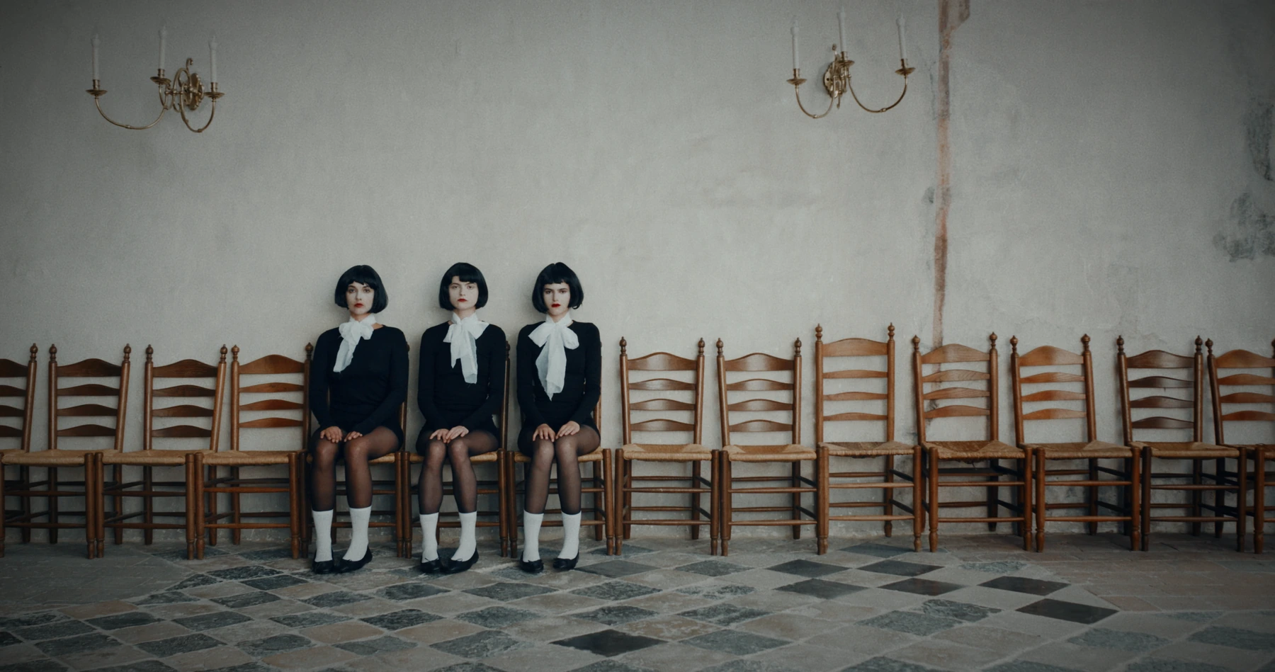 Still 02 from Hellion, an upcoming short fashion film.